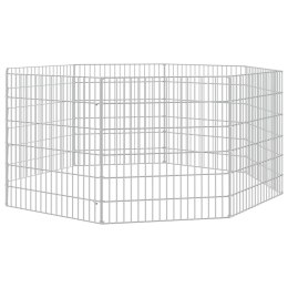 KOJEC DLA ZWIERZĄT 8 PANELI 54X60CM GALWANIZOWANE ŻELAZO