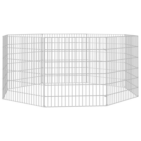 KOJEC DLA ZWIERZĄT 8 PANELI 54X60CM GALWANIZOWANE ŻELAZO