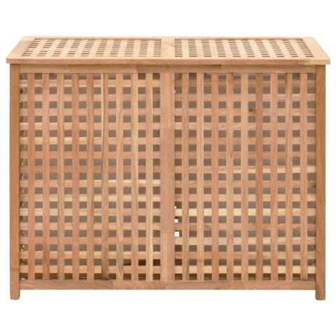 KOSZ NA PRANIE 87,5X46X67CM LITE DREWNO ORZECHOWE