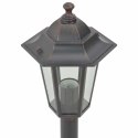 LAMPY OGRODOWE 110CM E27 ALUMINIUM 6 SZT. BRĄZOWE