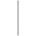 LUSTRO ŚCIENNE CZARNE 30X100CM PROSTOKĄTNE ŻELAZO