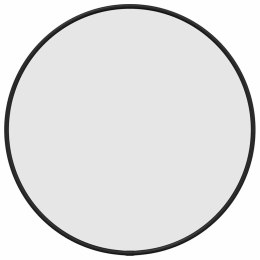 LUSTRO ŚCIENNE CZARNE Ø 40CM OKRĄGŁE