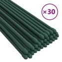PODPÓRKI DO ROŚLIN, 30 SZT., ZIELONE, 90 CM, STALOWE