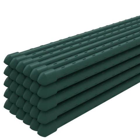 PODPÓRKI DO ROŚLIN, 30 SZT., ZIELONE, 90 CM, STALOWE