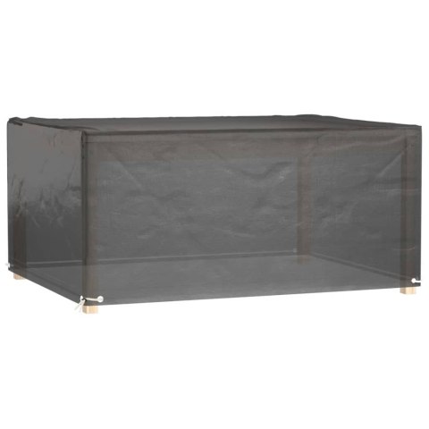 POKROWIEC NA MEBLE OGRODOWE 8 OCZEK 180X135X80CM PROSTOKĄT