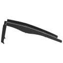 SKŁADANA RAMPA DLA PSÓW CZARNA 153X40X12,5CM PLASTIKOWA