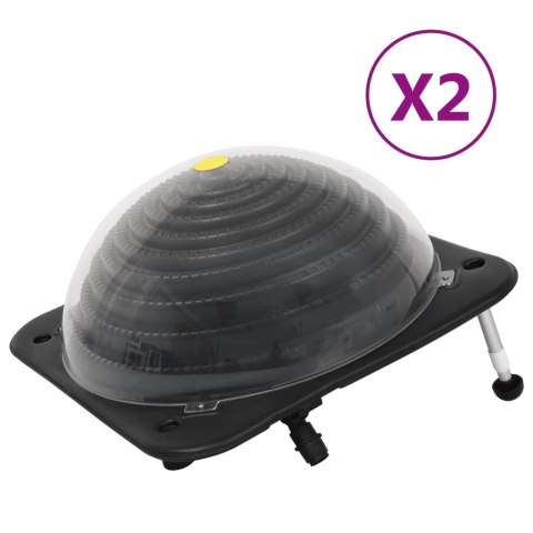 SOLARNE PODGRZEWACZE DO BASENU 2 SZT. 75X75X36CM HDPE