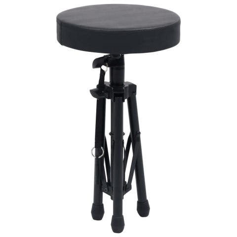 STATYW POD KEYBOARD ZE STOŁKIEM CZARNY