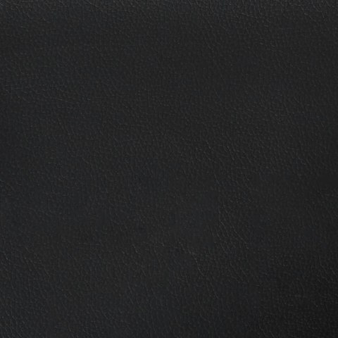 2-OSOBOWA SOFA CZARNA 120CM SZTUCZNA SKÓRA