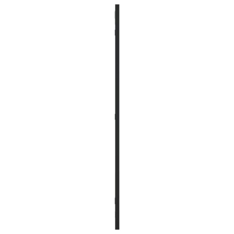 LUSTRO ŚCIENNE CZARNE 40X80CM PROSTOKĄTNE ŻELAZO