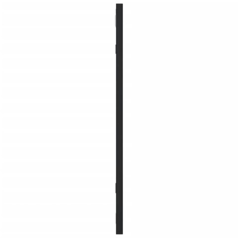 LUSTRO ŚCIENNE CZARNE 50X50CM KWADRATOWE ŻELAZO