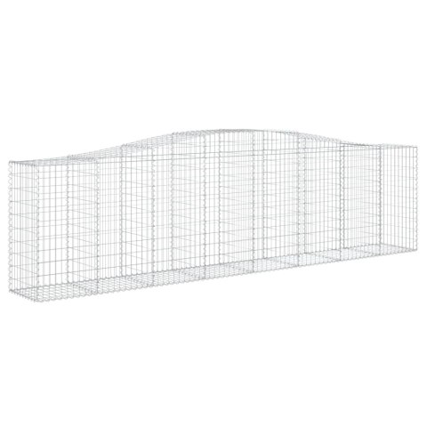 KOSZE GABIONOWE 10 SZT 400X50X100/120CM GALWANIZOWANE ŻELAZO