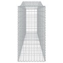 KOSZE GABIONOWE 10 SZT 400X50X100/120CM GALWANIZOWANE ŻELAZO