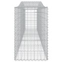KOSZE GABIONOWE 10 SZT 400X50X80/100CM GALWANIZOWANE ŻELAZO