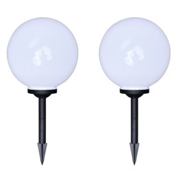LAMPY DO OŚWIETLENIA ŚCIEŻKI 4 SZT LED 30CM ZE SZPIKULCAMI