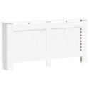 OSŁONY NA KALORYFER GRZEJNIK 2 SZT. BIAŁE 172X19X81,5CM MDF