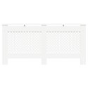 OSŁONY NA KALORYFER GRZEJNIK 2 SZT. BIAŁE 172X19X81,5CM MDF