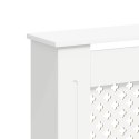 OSŁONY NA KALORYFER GRZEJNIK 2 SZT. BIAŁE 172X19X81,5CM MDF