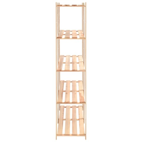 REGAŁY Z 5 PÓŁKAMI 3 SZT. 170X38X170CM SOSNA 500 KG