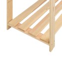 REGAŁY Z 5 PÓŁKAMI 3 SZT. 170X38X170CM SOSNA 500 KG