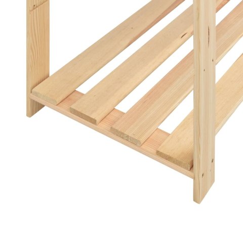 REGAŁY Z 5 PÓŁKAMI 3 SZT. 170X38X170CM SOSNA 500 KG