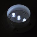 SOLARNE LAMPY OGRODZENIOWE LED 12 SZT. BIAŁE