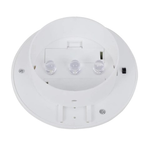 SOLARNE LAMPY OGRODZENIOWE LED 12 SZT. BIAŁE
