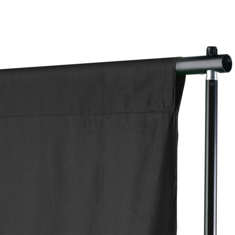 SYSTEM ZAWIESZENIA TŁA Z CZARNYM TŁEM 600X300CM