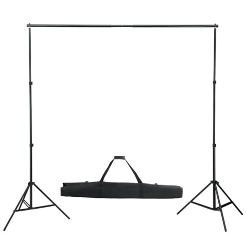 SYSTEM ZAWIESZENIA TŁA Z CZARNYM TŁEM 600X300CM