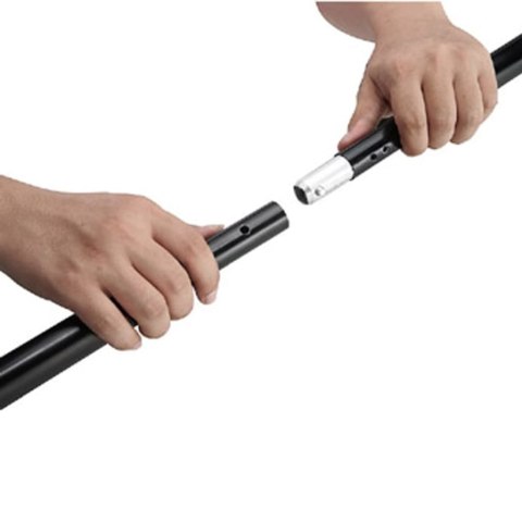SYSTEM ZAWIESZENIA TŁA Z CZARNYM TŁEM 600X300CM