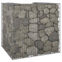 GABIONOWA OSŁONA KOSZA NA ŚMIECI STAL 110X100X110CM