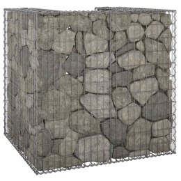 GABIONOWA OSŁONA KOSZA NA ŚMIECI STAL 110X100X110CM