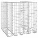 GABIONOWA OSŁONA KOSZA NA ŚMIECI STAL 110X100X110CM