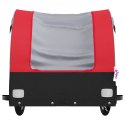 PRZYCZEPKA ROWEROWA CZARNO-CZERWONA 30 KG ŻELAZO