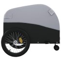 PRZYCZEPKA ROWEROWA CZARNO-SZARA 45 KG ŻELAZO
