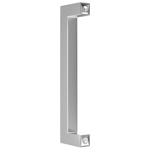 UCHWYTY DO SZAFEK 20 SZT. SREBRNE 128 MM STAL NIERDZEWNA