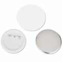 PRZYPINKI 500 SZT. 25 MM ZESTAW DO PRAS DO PRZYPINEK PLASTIKOWY TYŁ METAL
