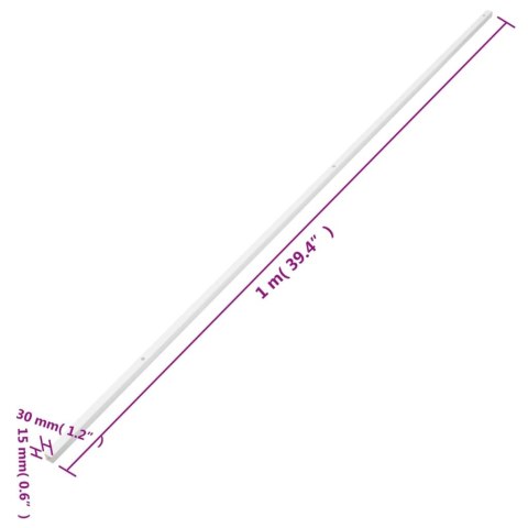 KANAŁ ELEKTROINSTALACYJNY 30X15 MM 10 M PVC
