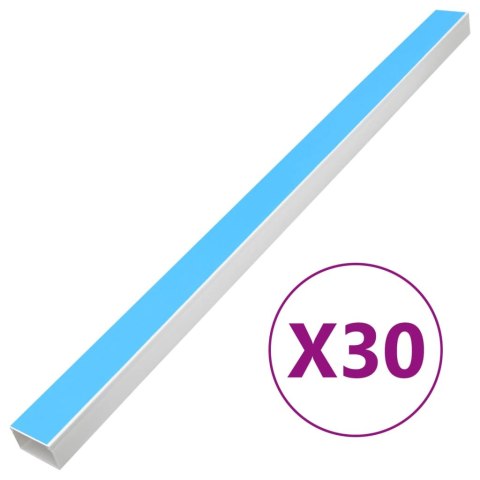KANAŁ ELEKTROINSTALACYJNY SAMOPRZYLEPNY 60X40 MM 30 M PVC