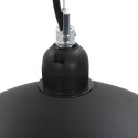 LAMPY SUFITOWE 2 SZT. CZARNO-ZŁOTE PÓŁKOLISTE 40CM E27