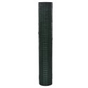 OGRODZENIE Z SIATKI GALWANIZOWANE PVC 10X1 M ZIELONE
