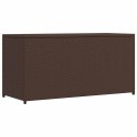SKRZYNIA OGRODOWA BRĄZOWA 120X50X60CM RATTAN PE