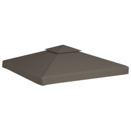 ZADASZENIE ALTANY 2-POZIOMOWE 310 G/M² 3X3 M TAUPE