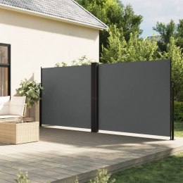 ZWIJANA MARKIZA BOCZNA ANTRACYTOWA 160X600CM