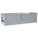 ALUMINIOWA SKRZYNIA NARZĘDZIOWA NA DYSZEL PRZYCZEPKI Z ZAMKIEM 80,5X22X22CM
