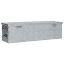 ALUMINIOWA SKRZYNIA NARZĘDZIOWA NA DYSZEL PRZYCZEPKI Z ZAMKIEM 80,5X22X22CM