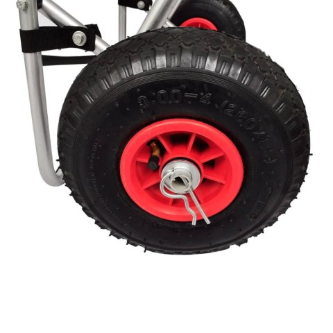 WÓZKI DO TRANSPORTU KAJAKA 2 SZT. ALUMINIOWE
