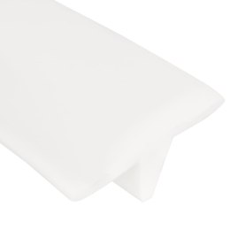 ŁĄCZNIK DO MATERACY 25X200CM BIAŁY KLIN PIANKOWY ŁĄCZY DWA ŁÓŻKA W CAŁOŚCI