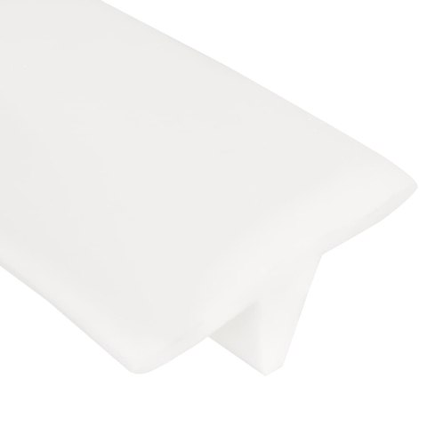 ŁĄCZNIK DO MATERACY 25X200CM BIAŁY KLIN PIANKOWY ŁĄCZY DWA ŁÓŻKA W CAŁOŚCI
