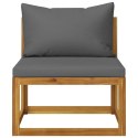 9-CZ. ZESTAW WYPOCZYNKOWY DO OGRODU PODUSZKI DREWNO AKACJOWE
